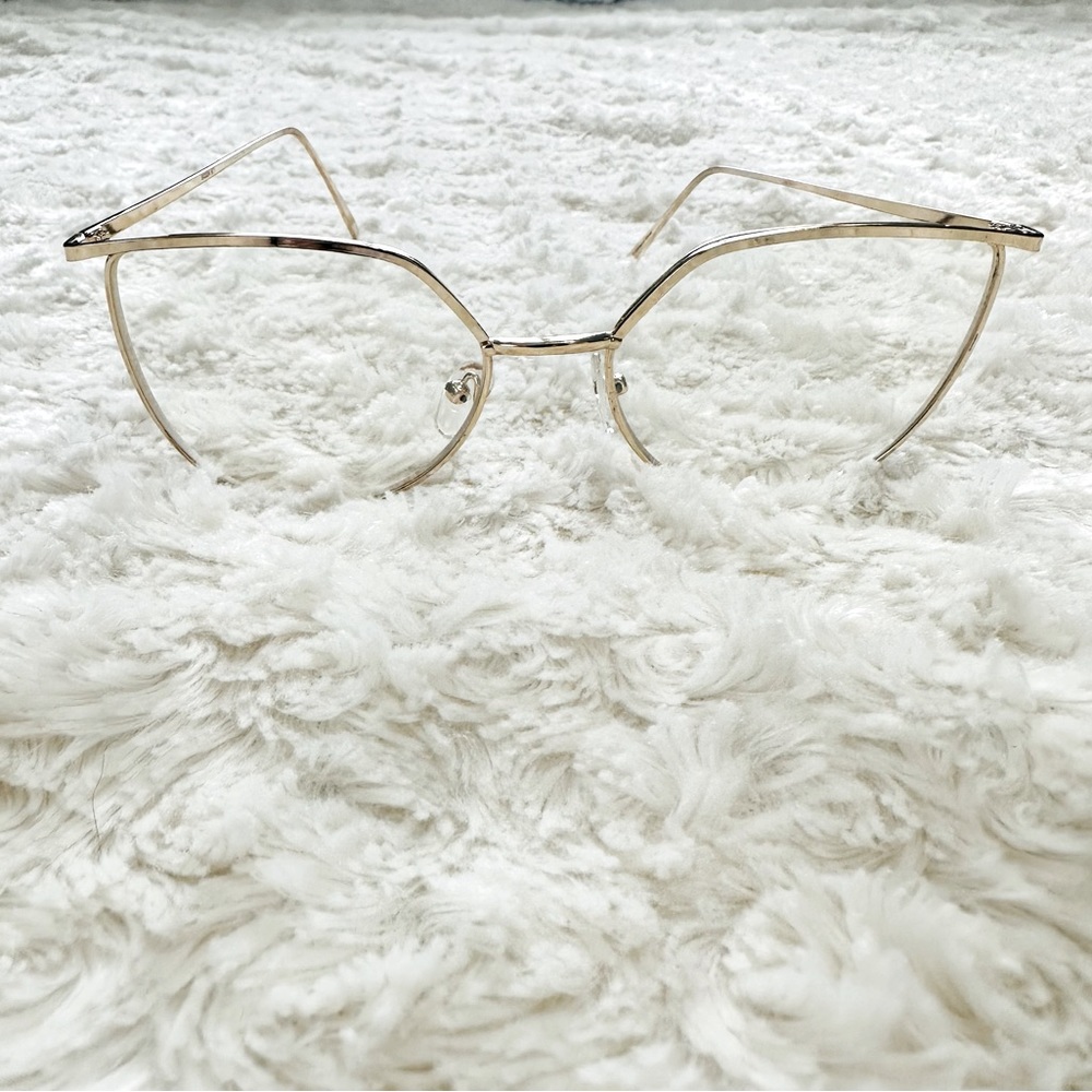 Indie Faux Gold Glasses